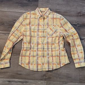 Jitterbug ranch western bling shirt S